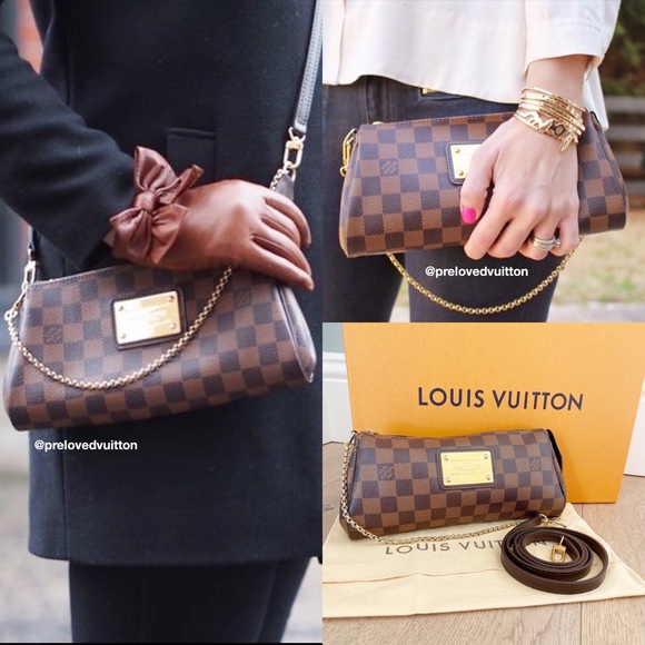 Louis Vuitton Handbags - ♥️EVA CROSSBODY♥️ Authentic Damier Ebene LV Bag